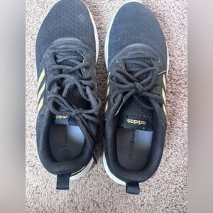 Adidas women’s  Black and Gold Sneakers